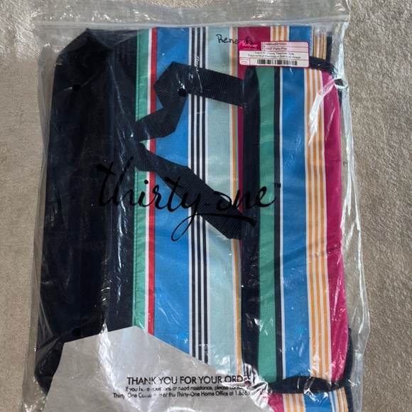 Thirty-One Sand N’ Shore Thermal Tote Patio Pop - Picture 1 of 4